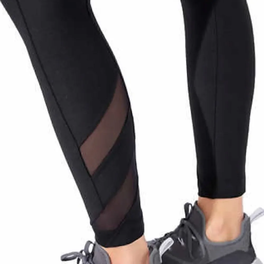 MONDETTA Women Ladies Active Workout Leisure Leggings w/ Mesh pockets - Black - Picture 10 of 16